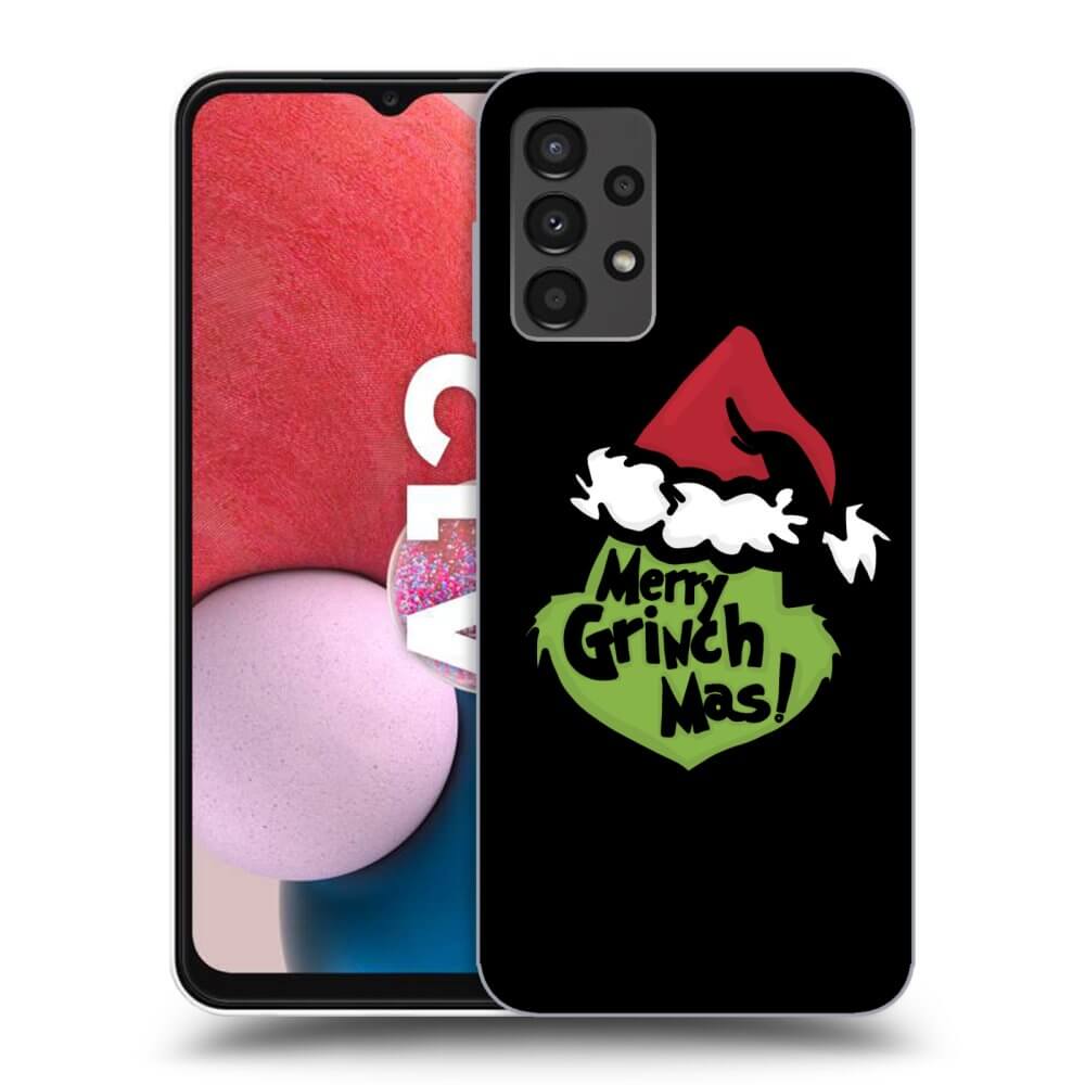 Picasee silikónový čierny obal pre Samsung Galaxy A13 4G A135 - Grinch 2