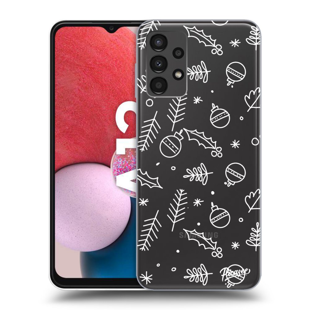 Picasee silikónový prehľadný obal pre Samsung Galaxy A13 4G A135 - Mistletoe