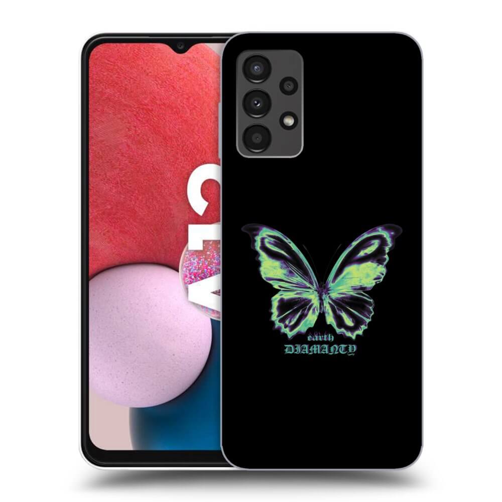 Picasee silikónový prehľadný obal pre Samsung Galaxy A13 4G A135 - Diamanty Blue