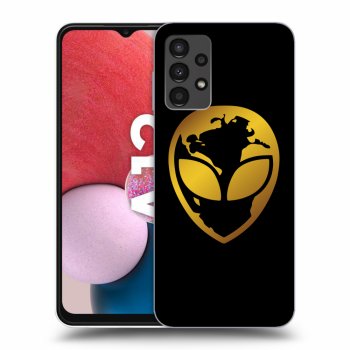 Obal pre Samsung Galaxy A13 4G A135 - EARTH - Gold Alien 3.0