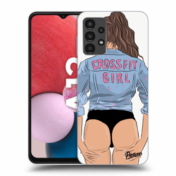 Obal pre Samsung Galaxy A13 4G A135 - Crossfit girl - nickynellow