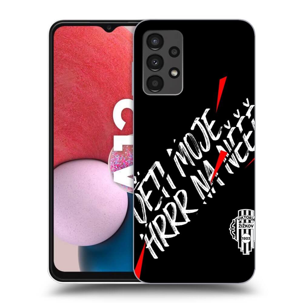 Picasee silikónový prehľadný obal pre Samsung Galaxy A13 4G A135 - FK Viktoria Žižkov D