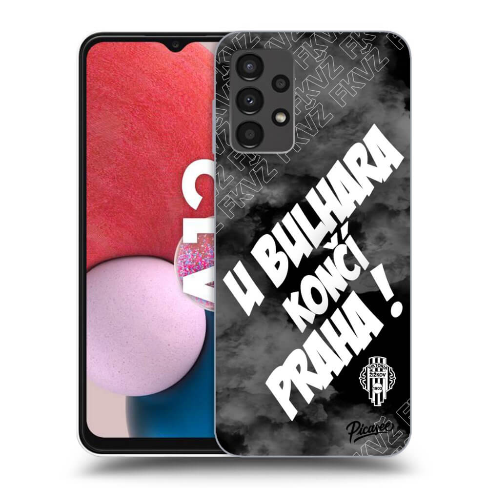 Picasee silikónový prehľadný obal pre Samsung Galaxy A13 4G A135 - FK Viktoria Žižkov C