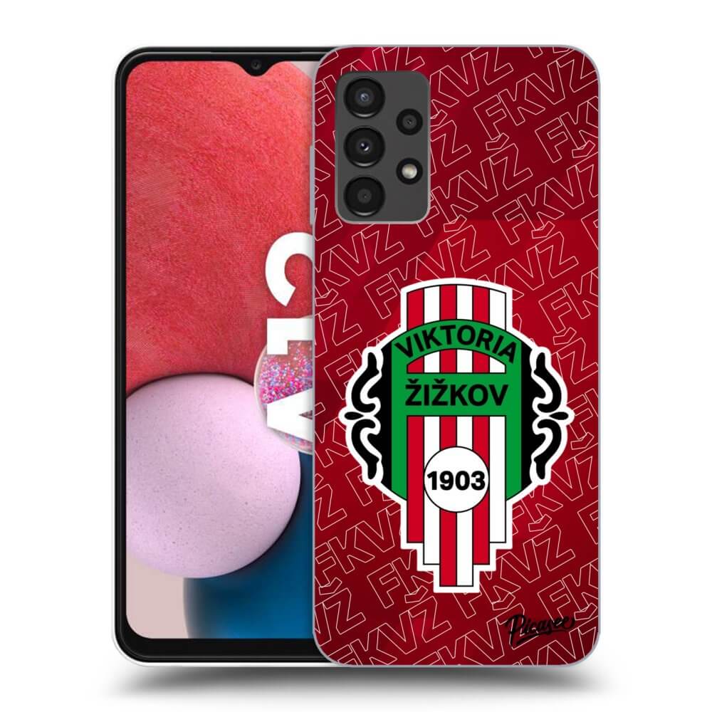 Picasee silikónový prehľadný obal pre Samsung Galaxy A13 4G A135 - FK Viktoria Žižkov B