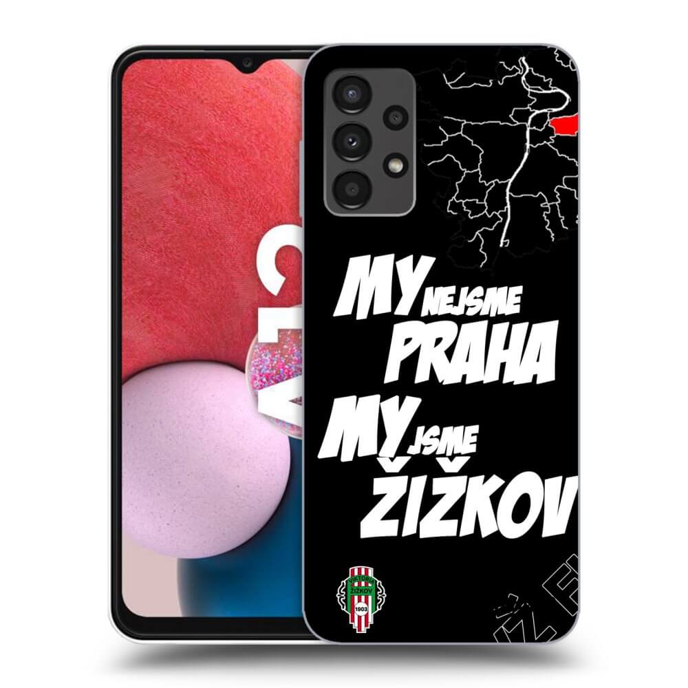 Picasee silikónový prehľadný obal pre Samsung Galaxy A13 4G A135 - FK Viktoria Žižkov A