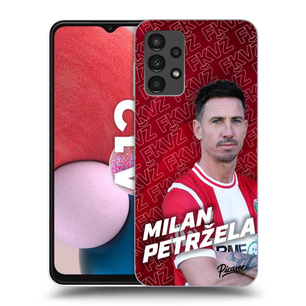 Picasee silikónový prehľadný obal pre Samsung Galaxy A13 4G A135 - FK Viktoria Žižkov I