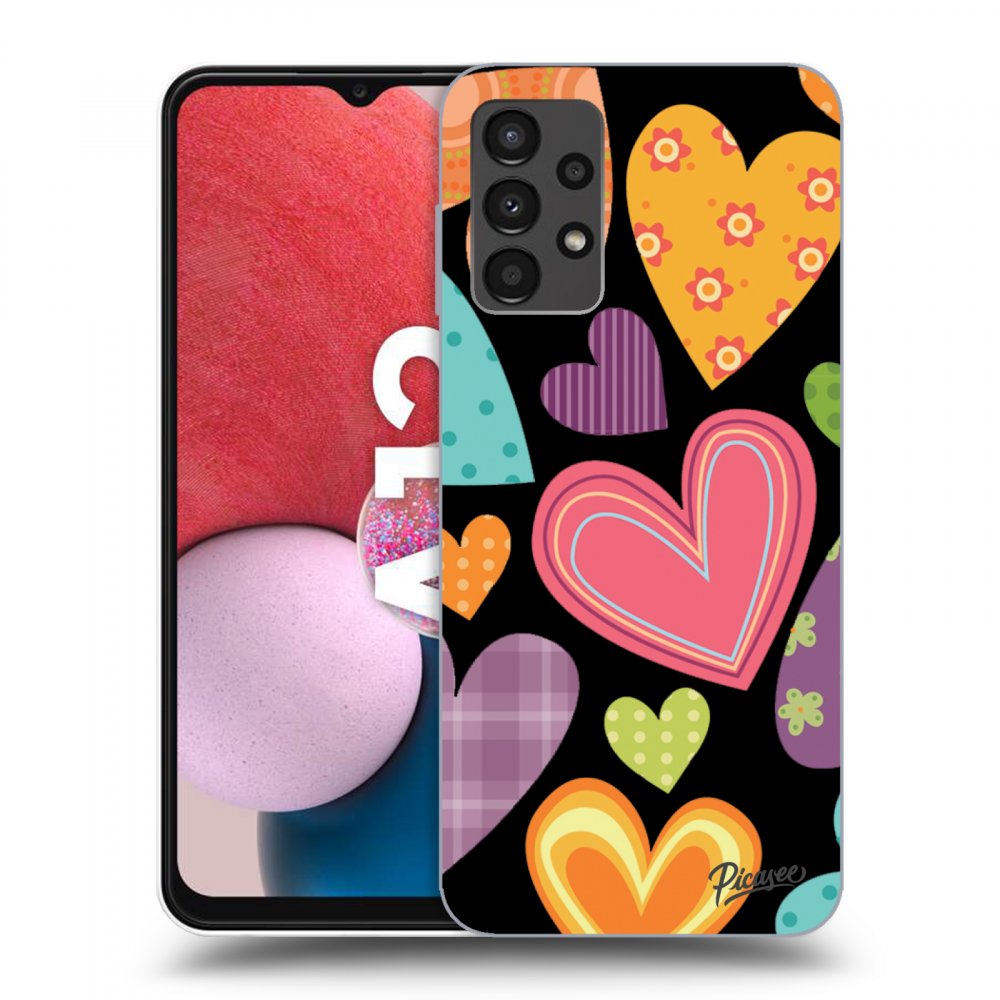 Picasee ULTIMATE CASE pro Samsung Galaxy A13 4G A135 - Colored heart