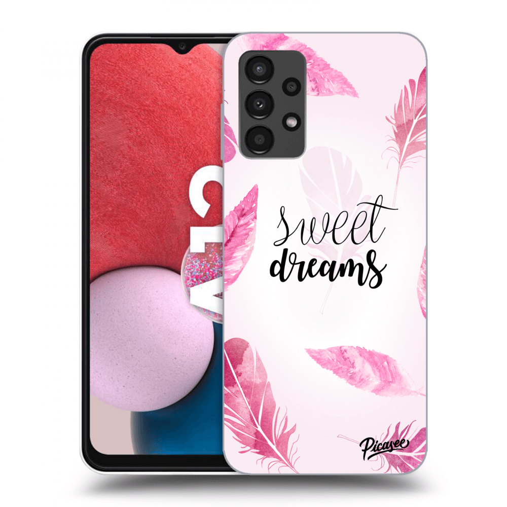 Picasee silikónový čierny obal pre Samsung Galaxy A13 4G A135 - Sweet dreams