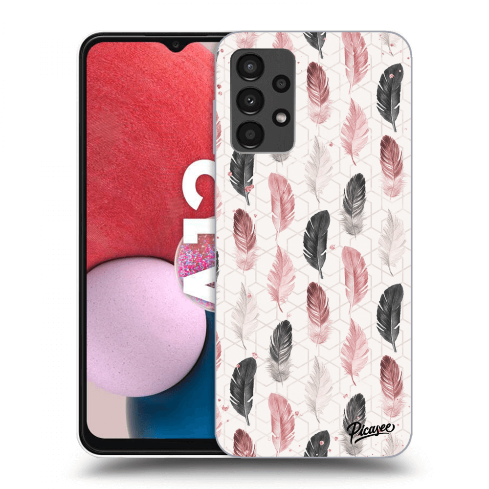 Picasee silikónový čierny obal pre Samsung Galaxy A13 4G A135 - Pírka 2