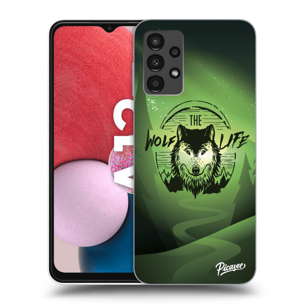 Picasee silikónový prehľadný obal pre Samsung Galaxy A13 4G A135 - Život vlka