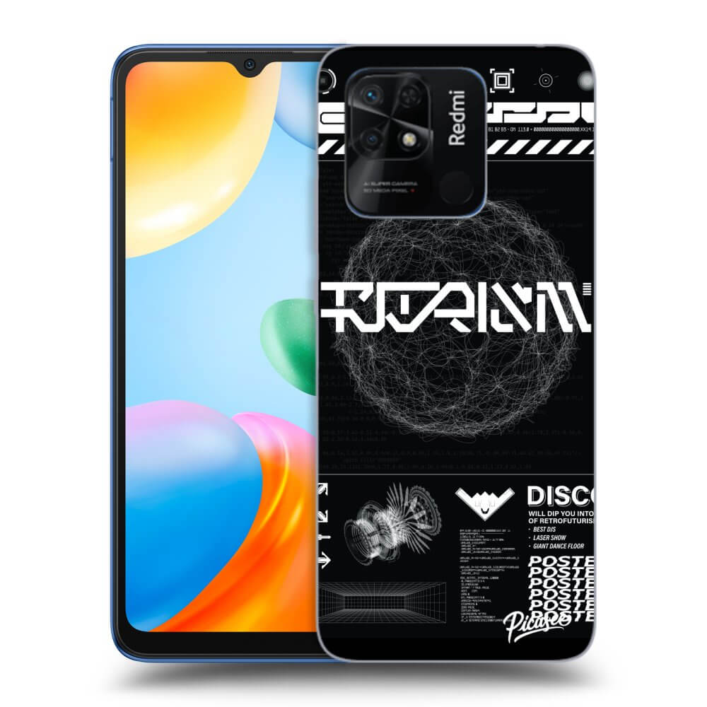 Picasee ULTIMATE CASE pro Xiaomi Redmi 10C - BLACK DISCO