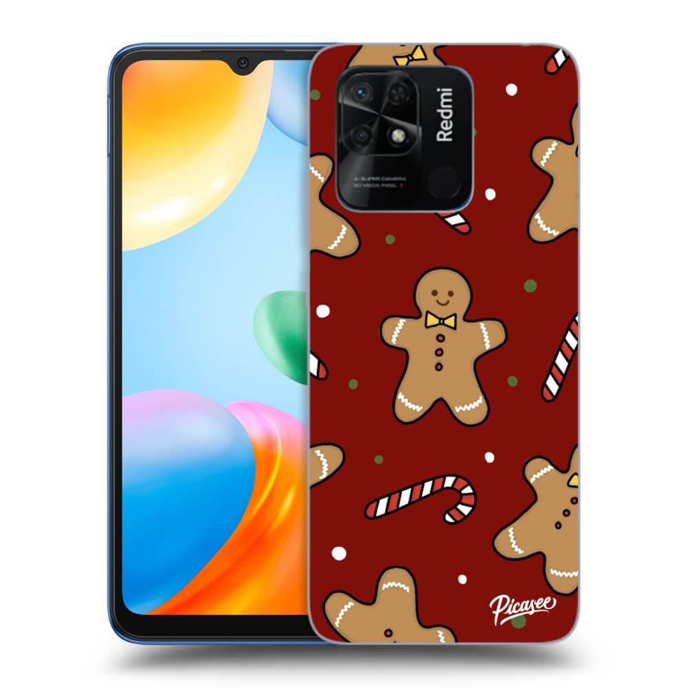 Picasee silikónový prehľadný obal pre Xiaomi Redmi 10C - Gingerbread 2