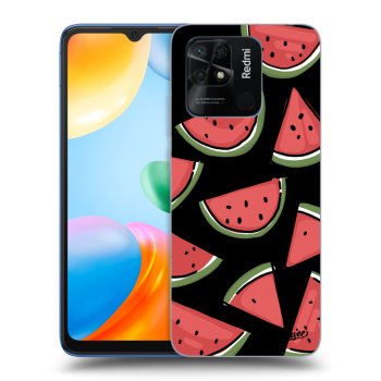 Picasee silikónový čierny obal pre Xiaomi Redmi 10C - Melone