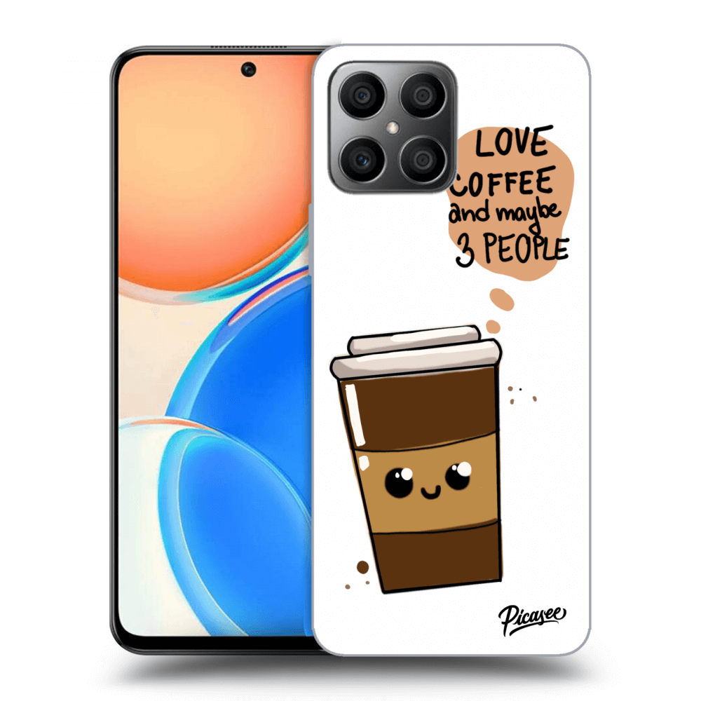 Picasee ULTIMATE CASE pro Honor X8 - Cute coffee