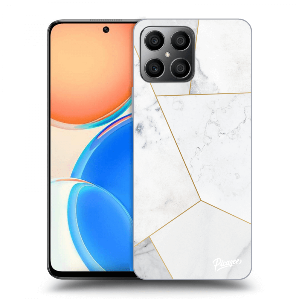 Picasee ULTIMATE CASE pro Honor X8 - White tile