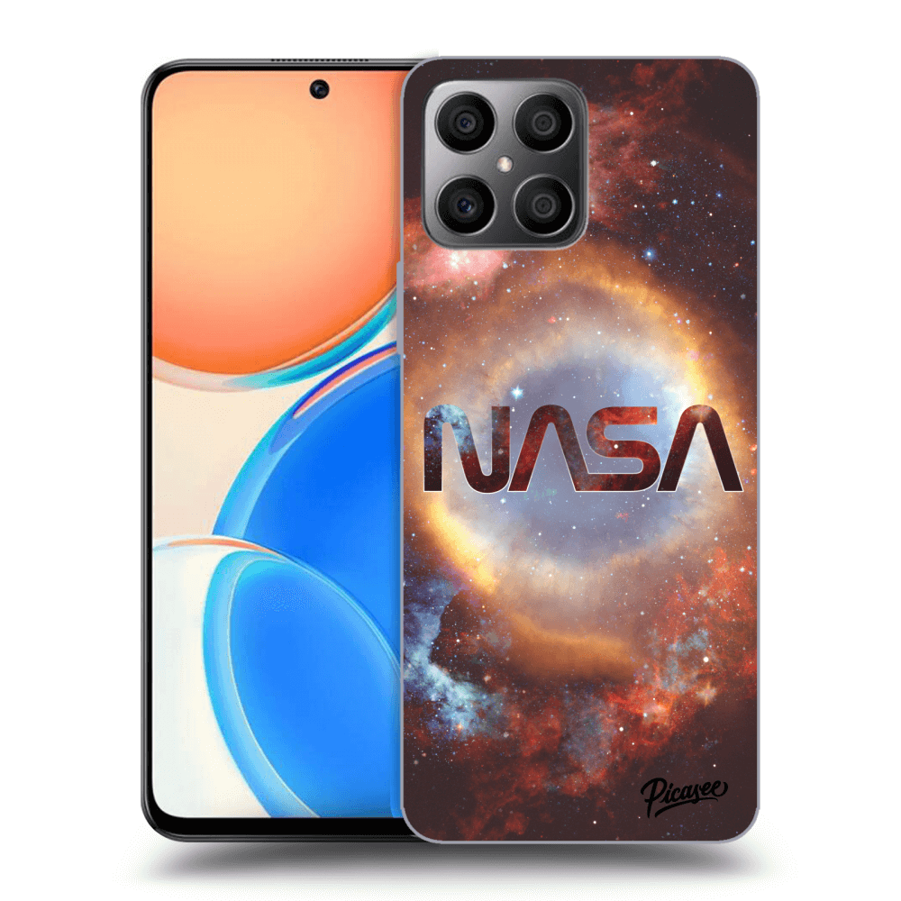 Picasee silikónový čierny obal pre Honor X8 - Nebula