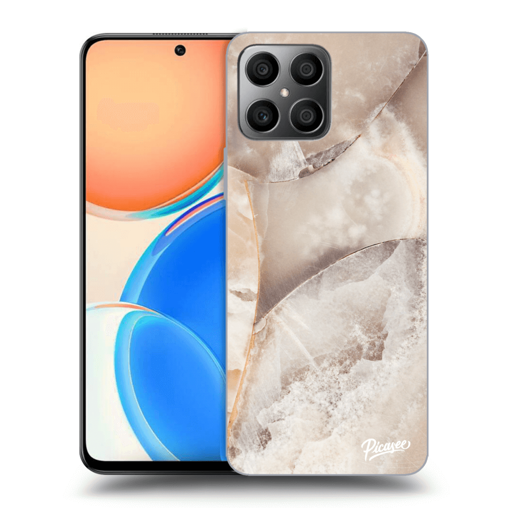 Picasee ULTIMATE CASE pro Honor X8 - Cream marble