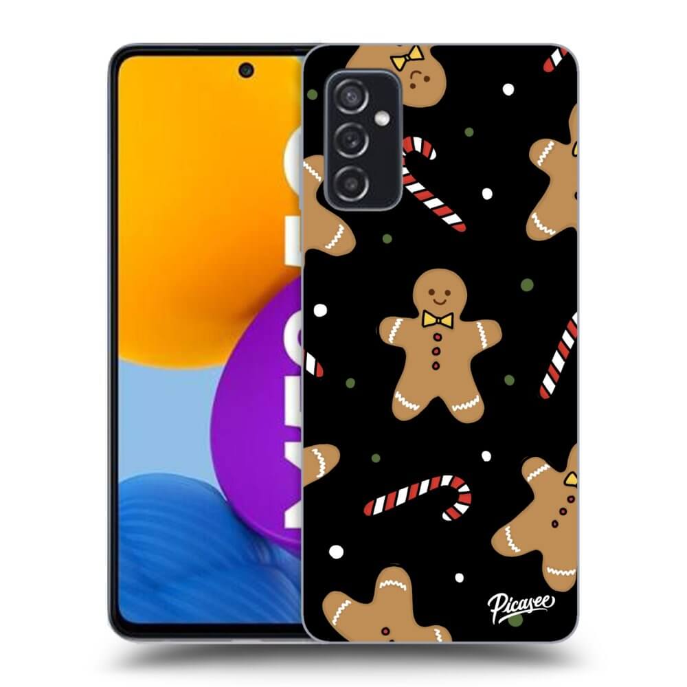 Picasee silikónový čierny obal pre Samsung Galaxy M52 5G - Gingerbread
