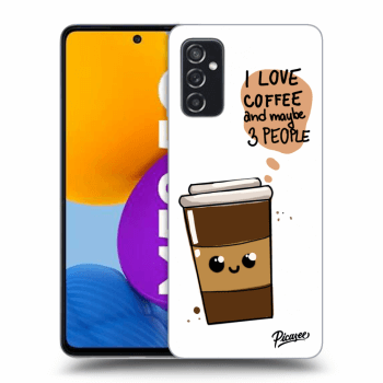 Obal pre Samsung Galaxy M52 5G - Cute coffee