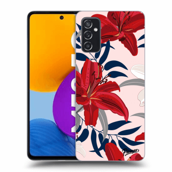 Obal pre Samsung Galaxy M52 5G - Red Lily