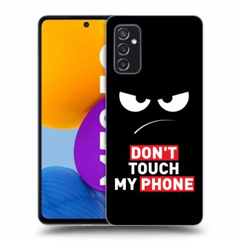 Obal pre Samsung Galaxy M52 5G - Angry Eyes - Transparent