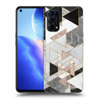 Picasee ULTIMATE CASE pro OPPO Reno 5 5G - Light geometry