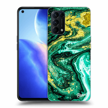 Obal pre OPPO Reno 5 5G - Green Gold