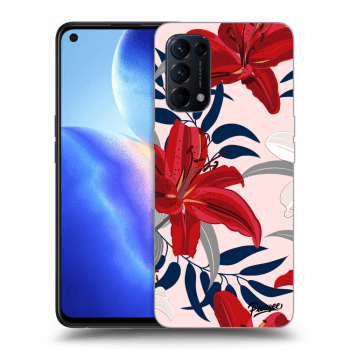 Obal pre OPPO Reno 5 5G - Red Lily
