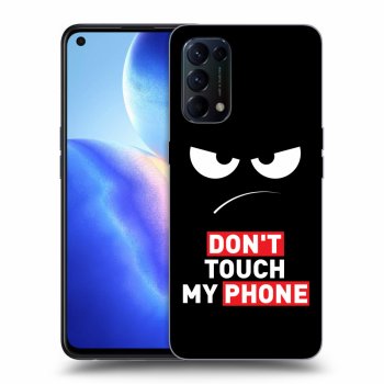 Obal pre OPPO Reno 5 5G - Angry Eyes - Transparent