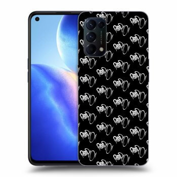 Obal pre OPPO Reno 5 5G - Separ - White On Black