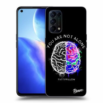 Obal pre OPPO Reno 5 5G - Brain - White