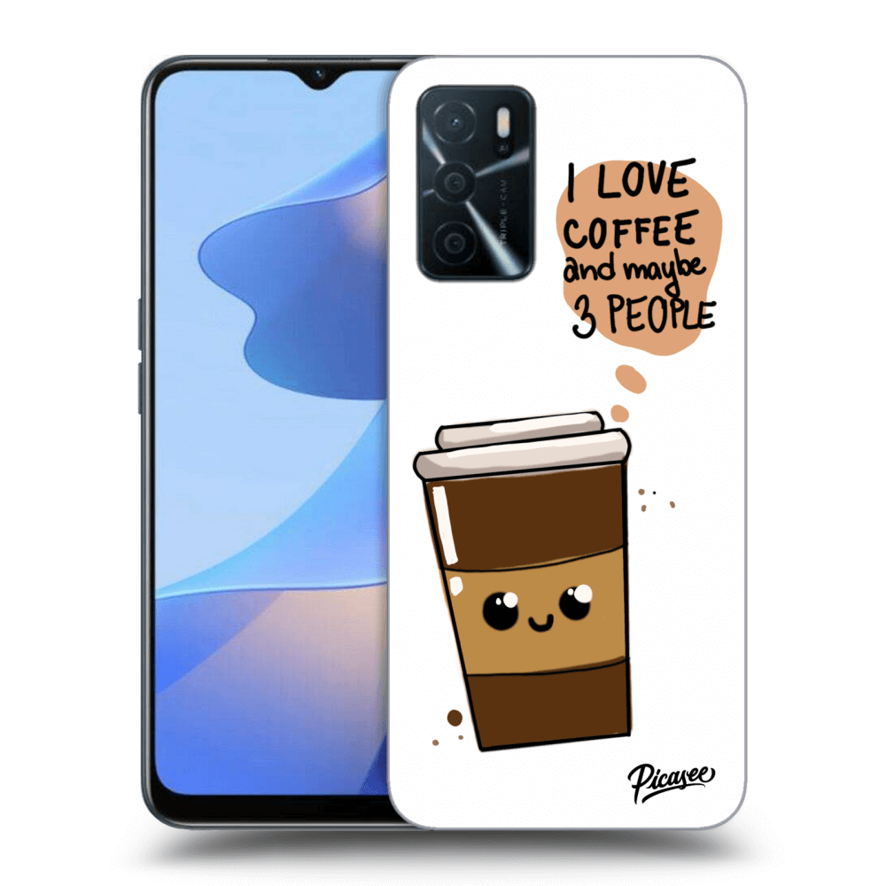 Picasee ULTIMATE CASE pro OPPO A16 - Cute coffee