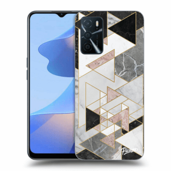 Picasee ULTIMATE CASE pro OPPO A16 - Light geometry