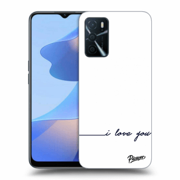 Picasee ULTIMATE CASE pro OPPO A16 - I love you