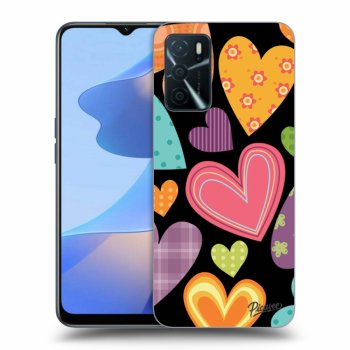 Picasee ULTIMATE CASE pro OPPO A16 - Colored heart