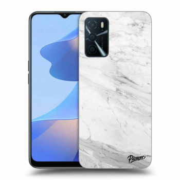 Picasee ULTIMATE CASE pro OPPO A16 - White marble