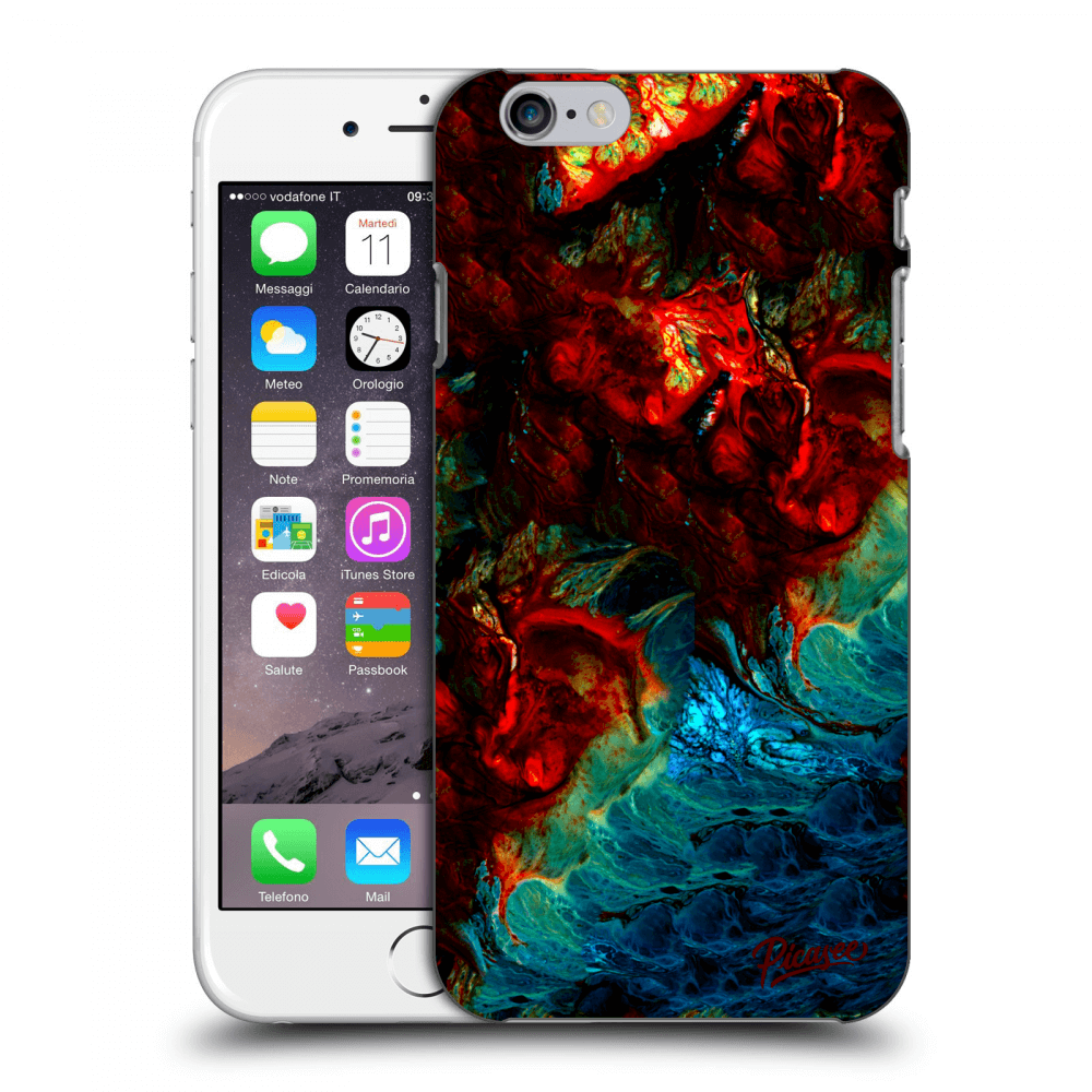 Picasee silikónový prehľadný obal pre Apple iPhone 6/6S - Universe