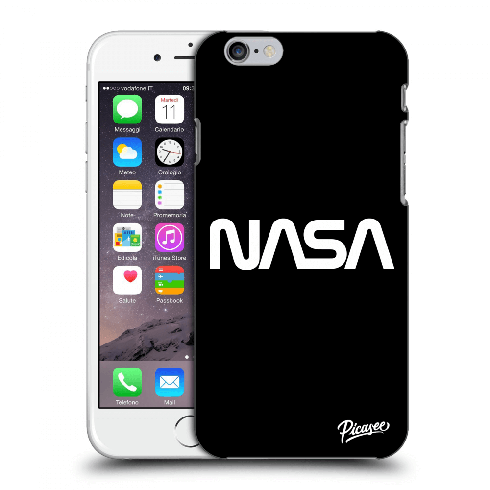 Picasee silikónový prehľadný obal pre Apple iPhone 6/6S - NASA Basic