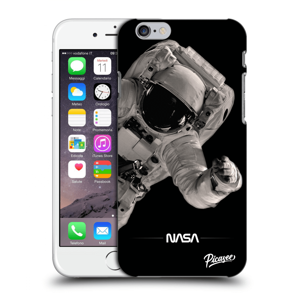 Picasee silikónový prehľadný obal pre Apple iPhone 6/6S - Astronaut Big