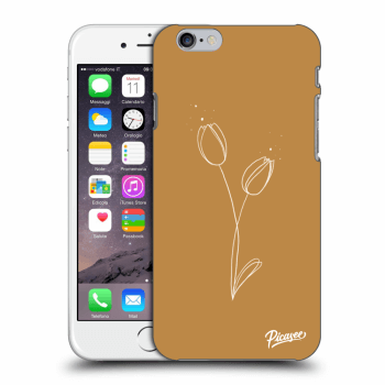 Picasee silikónový prehľadný obal pre Apple iPhone 6/6S - Tulips