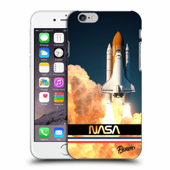 Picasee silikónový prehľadný obal pre Apple iPhone 6/6S - Space Shuttle