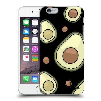 Picasee silikónový čierny obal pre Apple iPhone 6/6S - Avocado