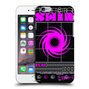 Picasee silikónový čierny obal pre Apple iPhone 6/6S - SHINE