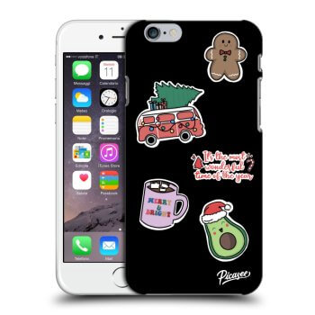 Obal pre Apple iPhone 6/6S - Christmas Stickers