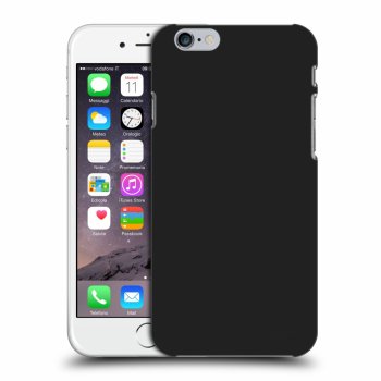 Picasee silikónový čierny obal pre Apple iPhone 6/6S - Clear