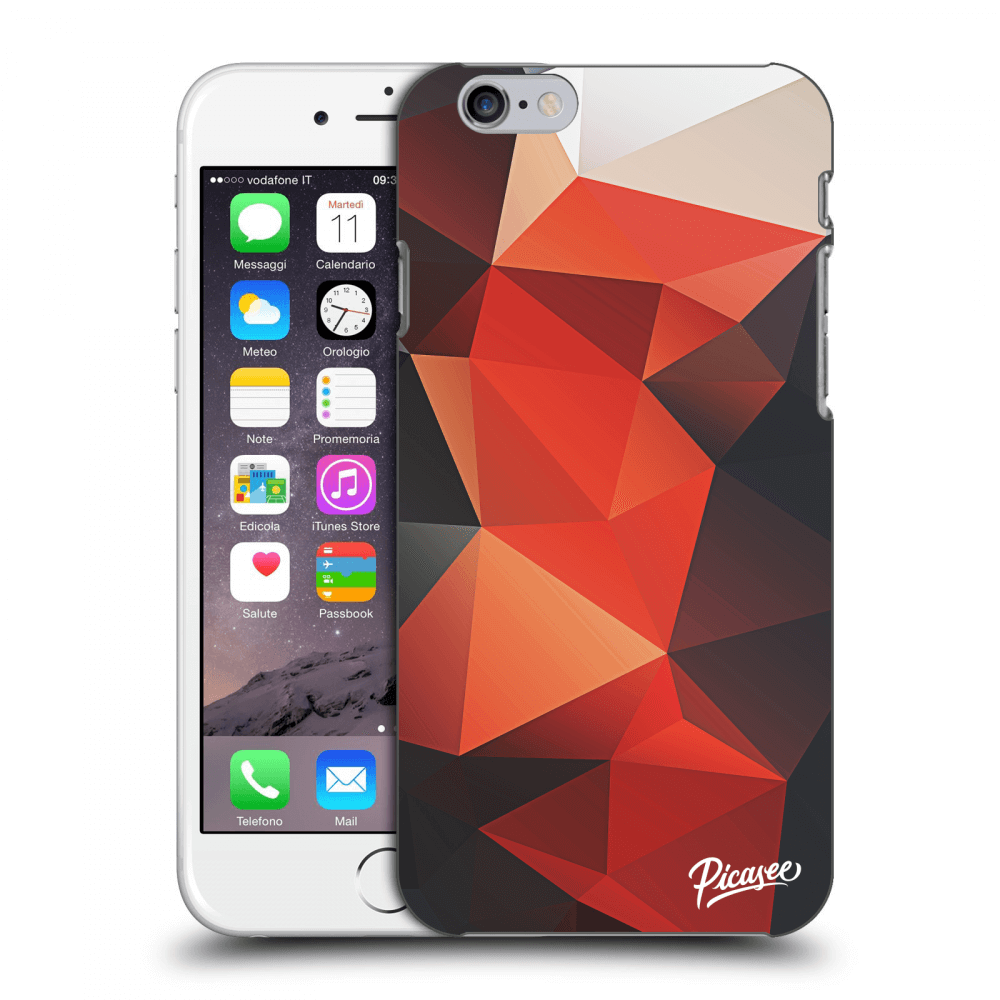 Picasee silikónový prehľadný obal pre Apple iPhone 6/6S - Wallpaper 2
