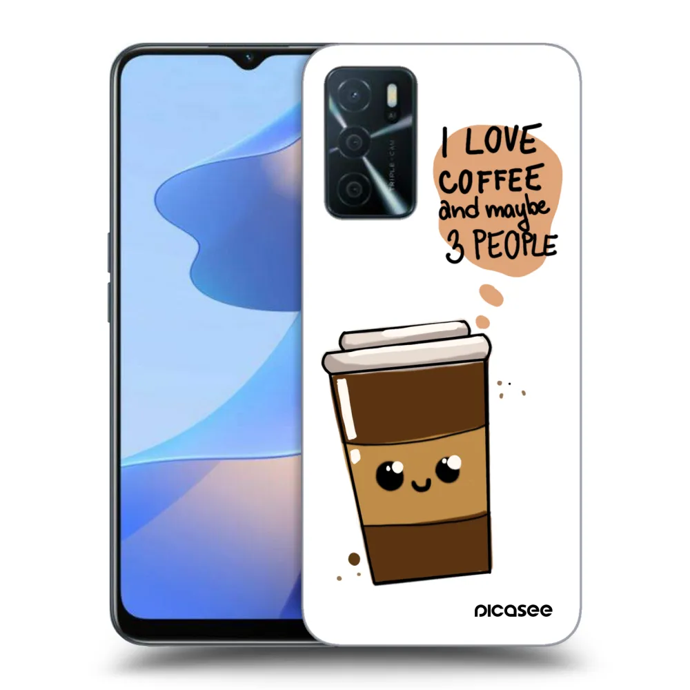 Picasee ULTIMATE CASE pro OPPO A16s - Cute coffee
