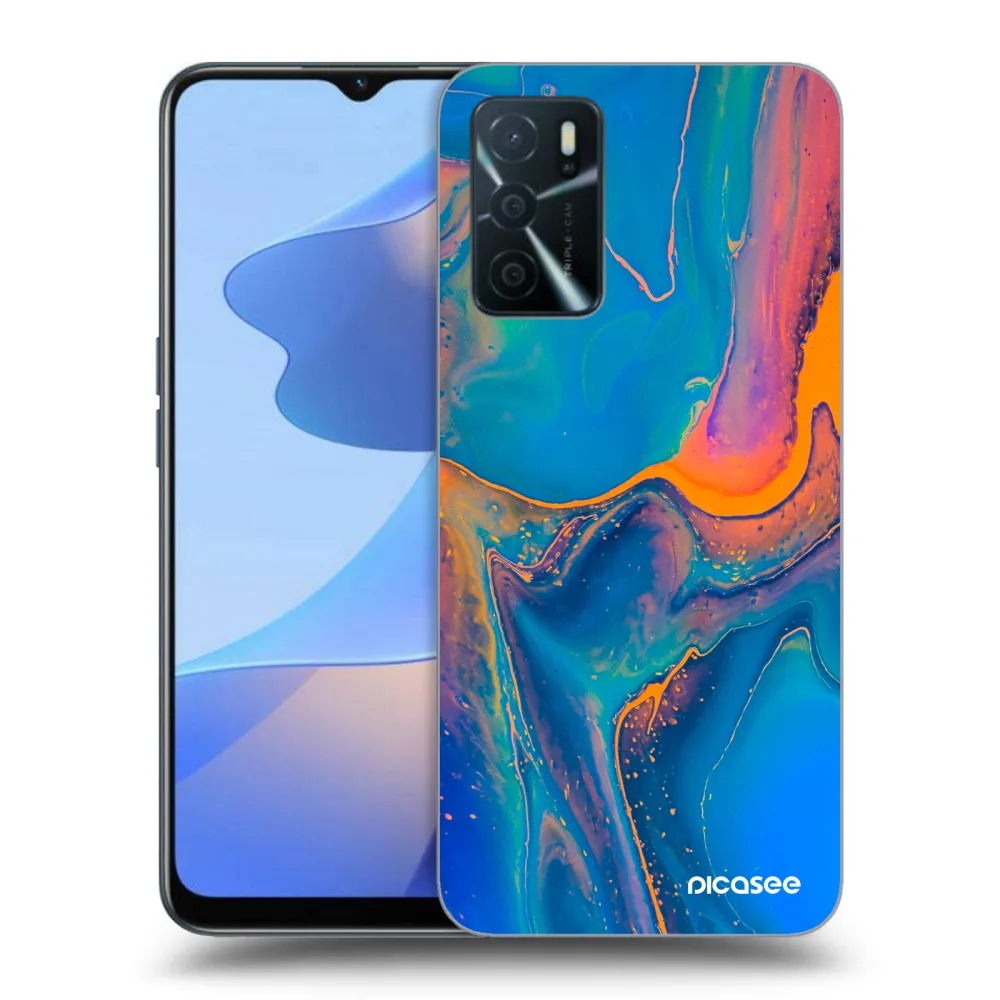 Picasee ULTIMATE CASE pro OPPO A16s - Rainbow