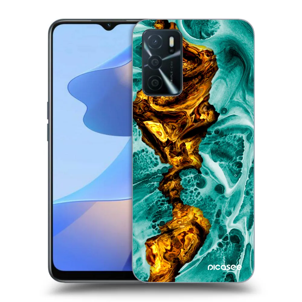 Picasee ULTIMATE CASE pro OPPO A16s - Goldsky