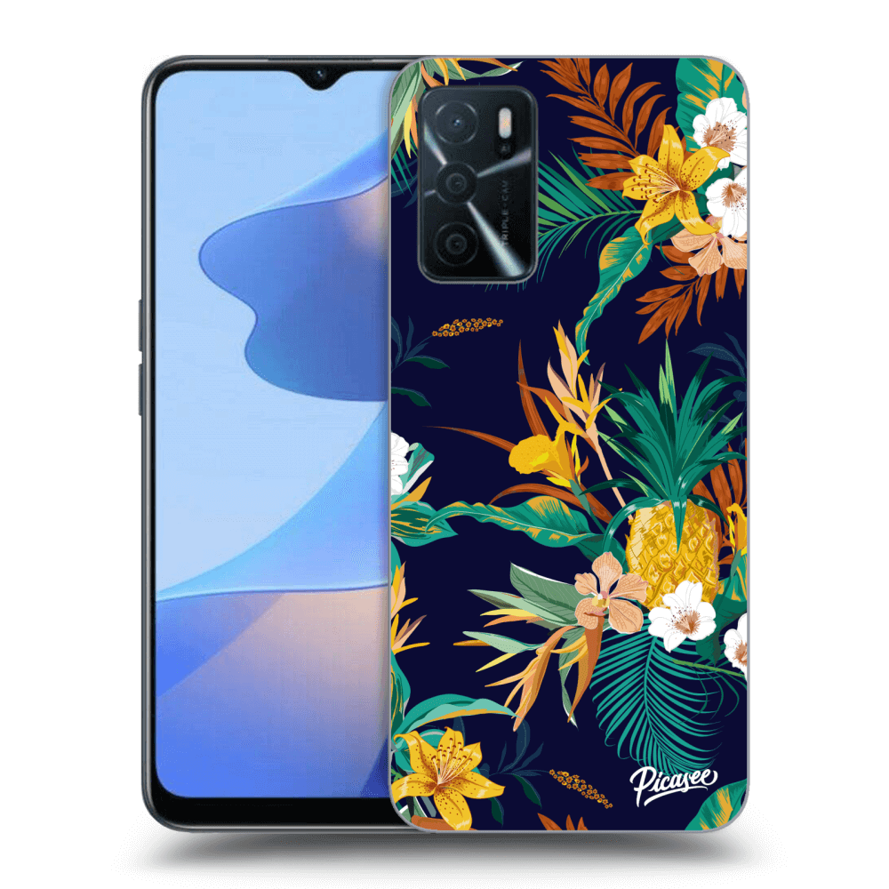 Picasee ULTIMATE CASE pro OPPO A16s - Pineapple Color
